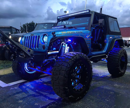 Oracle Bluetooth + RF Underbody Rock Light Kit - 4 PCS - ColorSHIFT - B2B Diesel & Gas Service