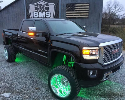 Oracle LED Illuminated Wheel Rings - ColorSHIFT - 15in. - ColorSHIFT No Remote - B2B Diesel & Gas Service