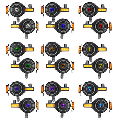 Oracle 2021+ Ford Bronco Oculus Bi-LED Projector Headlights - ColorSHIFT LED - B2B Diesel & Gas Service