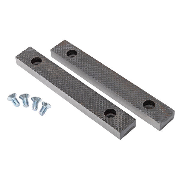 Yost 906-HV-AS-SJ 6 Inch Wide Replacement Serrated Jaws For 906-HV-AS High Visibility Bench Vise 
