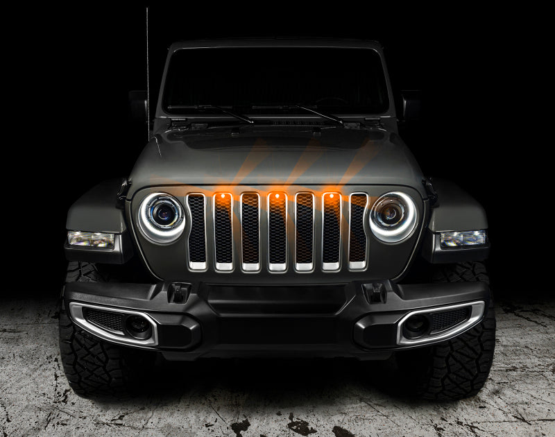 Oracle Pre-Runner Style LED Grille Kit for Jeep Gladiator JT - Amber - B2B Diesel & Gas Service