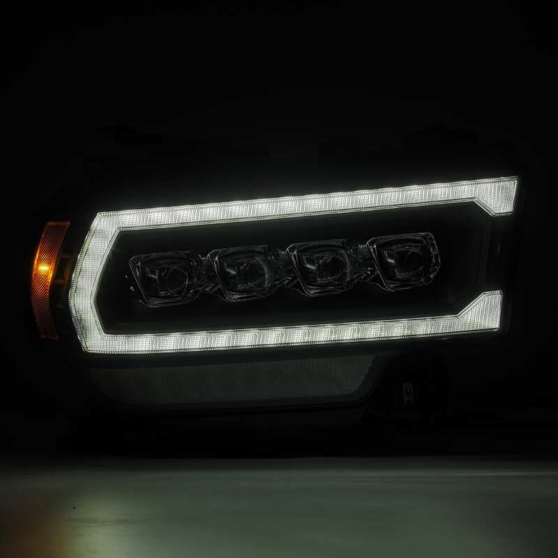 AlphaRex 19-21 Ram 2500 NOVA LED Proj Headlights Plank Style Black w/Activ Light/Seq Signal/DRL - B2B Diesel & Gas Service