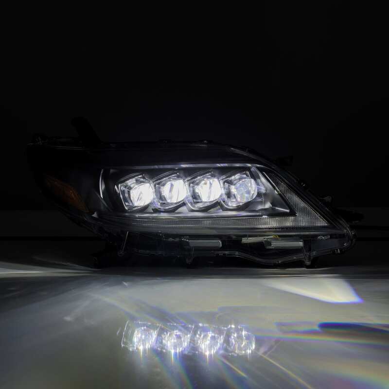 AlphaRex 2011+ Toyota Sienna NOVA LED Proj Headlights Plank Style Black w/Activ Light/Seq Signal/DRL - B2B Diesel & Gas Service