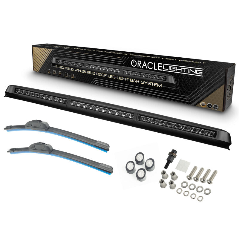Oracle Jeep Wrangler JL/Gladiator JT Integrated Windshield LED Light Bar System - B2B Diesel & Gas Service