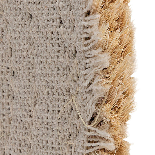 Buff Wheel 6 in Sisal 1/2 in Hole 
