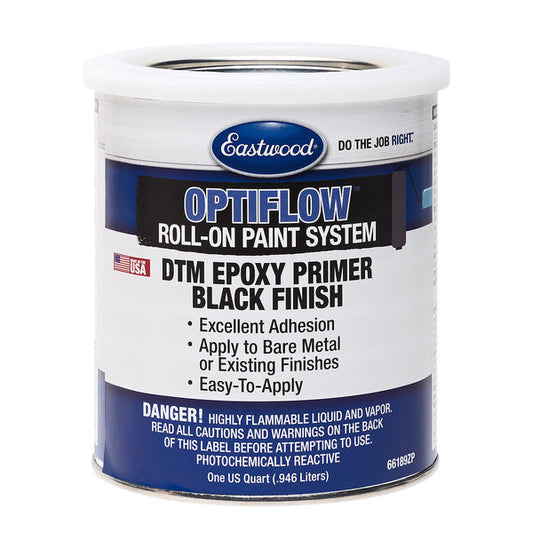 Eastwood Optiflow Roll-On Epoxy Primer Quart - Black 