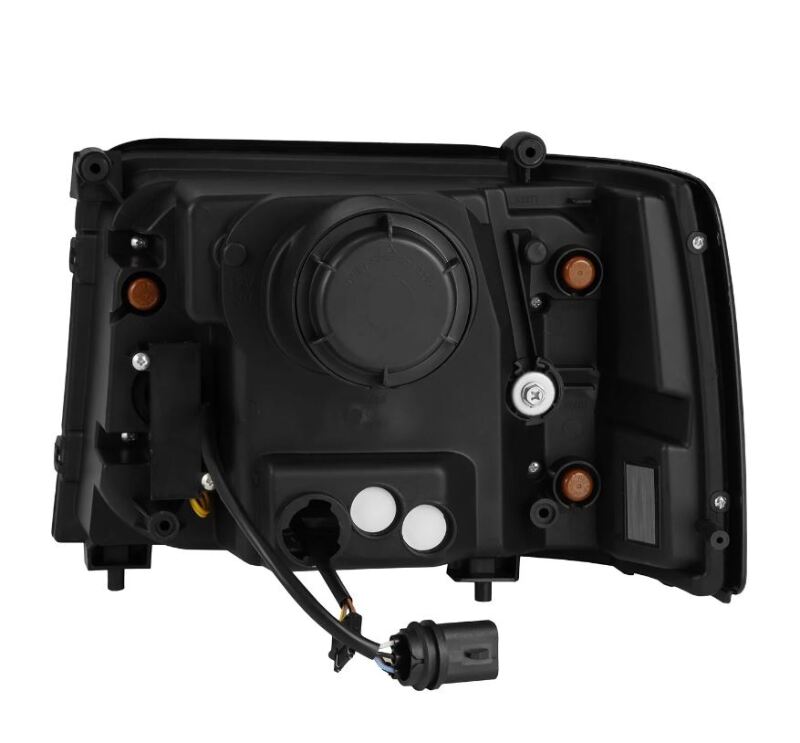 AlphaRex 92-96 Ford F-Series/Bronco NOVA-Series LED Proj Headlight Alpha-Bk w/Actv Light SS & SBDRL - B2B Diesel & Gas Service