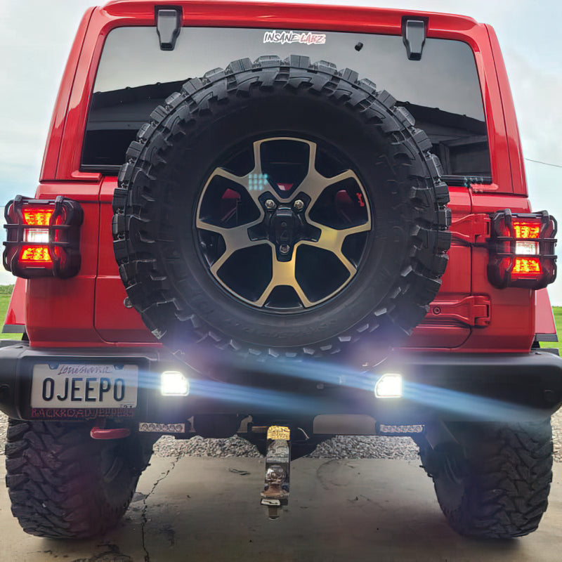 Oracle Rear Bumper LED Reverse Lights for Jeep Wrangler JL - 6000K - B2B Diesel & Gas Service