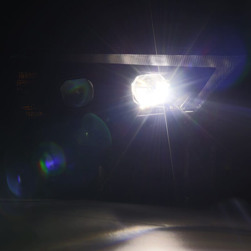 AlphaRex 14-20 Toyota 4Runner LUXX LED Proj Headlights Black w/Activ Light/Seq Signal/DRL - B2B Diesel & Gas Service