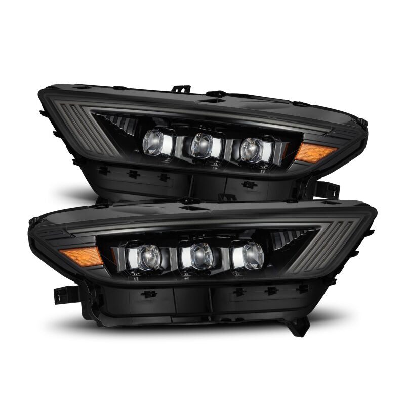 AlphaRex 15-17 Ford Mustang NOVA LED Proj HL Alpha-Black w/Activ Light/Seq. Signal + Switchback DRL - B2B Diesel & Gas Service