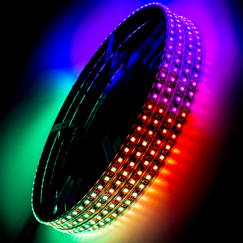 Oracle LED Illuminated Wheel Rings - ColorSHIFT Dynamic - ColorSHIFT - Dynamic - B2B Diesel & Gas Service
