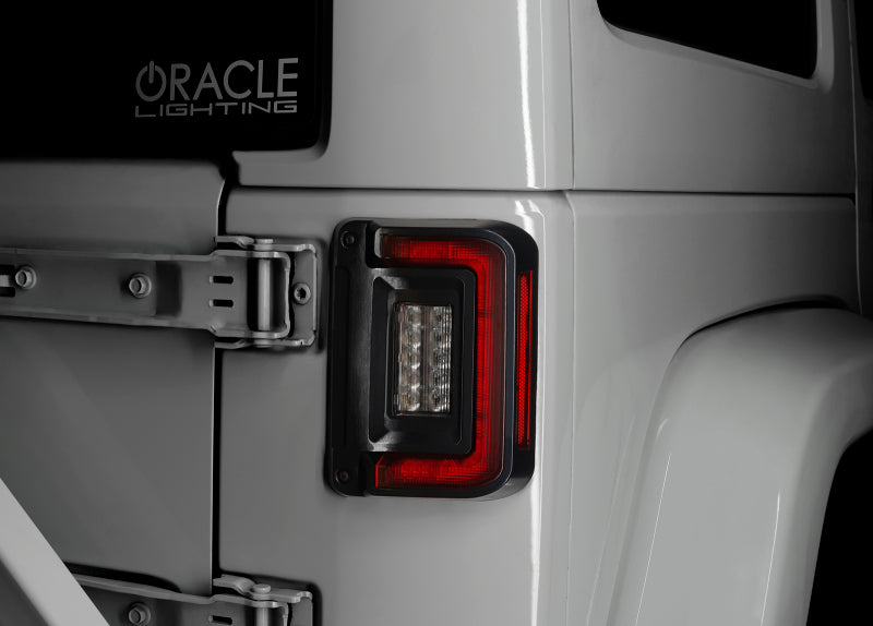 Oracle Lighting Jeep Wrangler JK Flush Mount LED Tail Lights - B2B Diesel & Gas Service