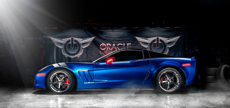 Oracle 05-13 Chevrolet Corvette C6 Concept Sidemarker Set - Tinted - No Paint - B2B Diesel & Gas Service