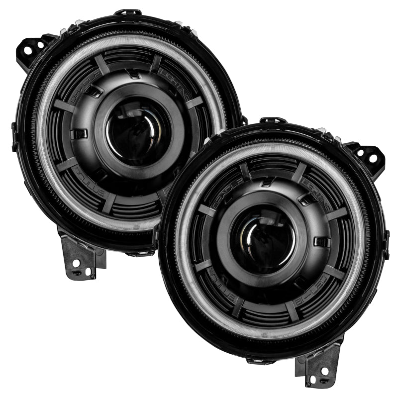 Oracle Jeep JL/Gladiator JT Oculus Bi-LED Projector Headlights - Amber/White Switchback - B2B Diesel & Gas Service