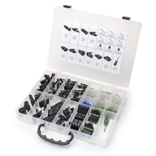 Eastwood 209 Piece Crimp-Right Weather-Tight Wiring Connector Tech Tray 