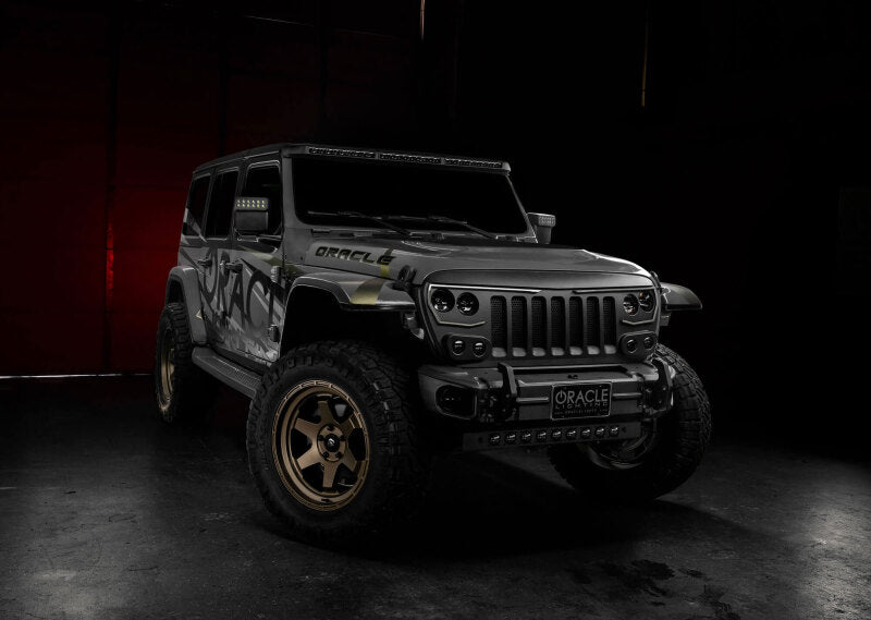 Oracle Jeep Wrangler JL/Gladiator JT Integrated Windshield LED Light Bar System - B2B Diesel & Gas Service