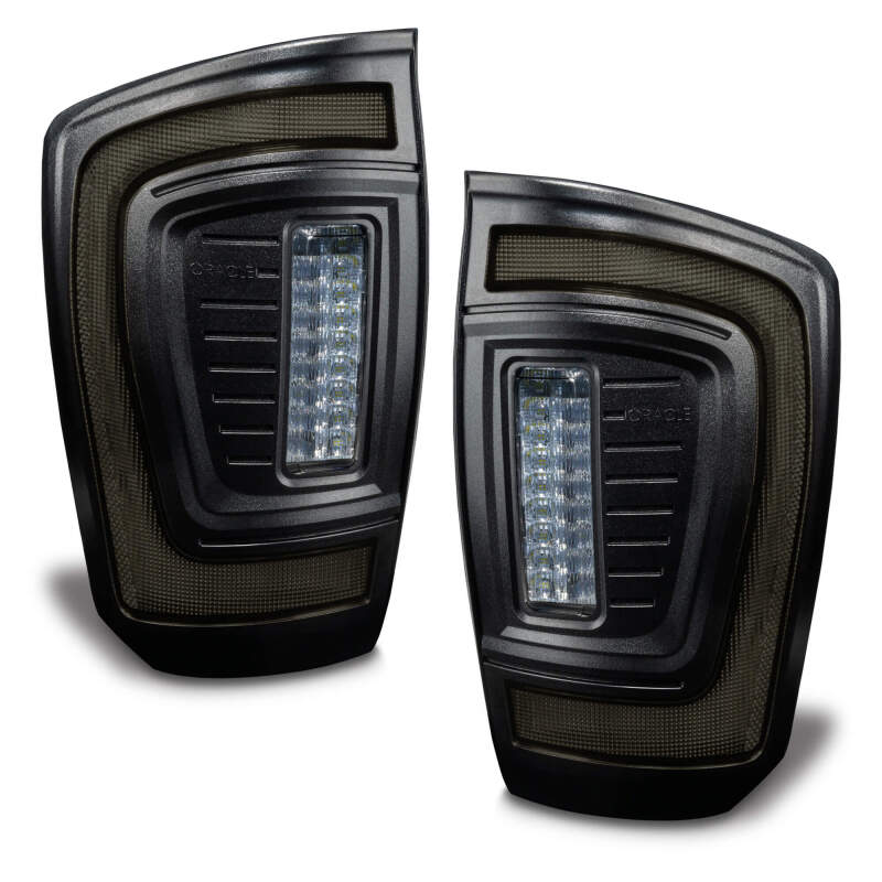 Oracle Lighting 16-23 Gen 3 Toyota Tacoma Black Series Flush Style LED Tail Lights - B2B Diesel & Gas Service