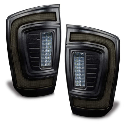 Oracle Lighting 16-23 Gen 3 Toyota Tacoma Black Series Flush Style LED Tail Lights - B2B Diesel & Gas Service