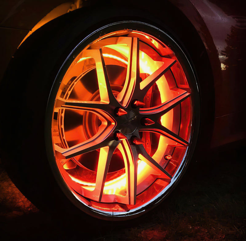 Oracle LED Illuminated Wheel Rings - ColorSHIFT - 15in. - ColorSHIFT No Remote - B2B Diesel & Gas Service
