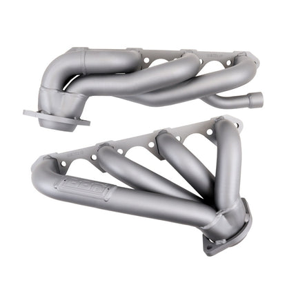 BBK 87-95 Ford F150 Truck 5.8 351 Shorty Unequal Length Exhaust Headers - 1-5/8 Titanium Ceramic - B2B Diesel & Gas Service