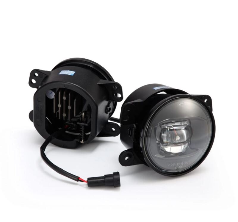 AlphaRex Universal Chrysler/Dodge/Hummer/Jeep DoubleTap Dual Color LED Proj Fog Lights - White/Amber - B2B Diesel & Gas Service