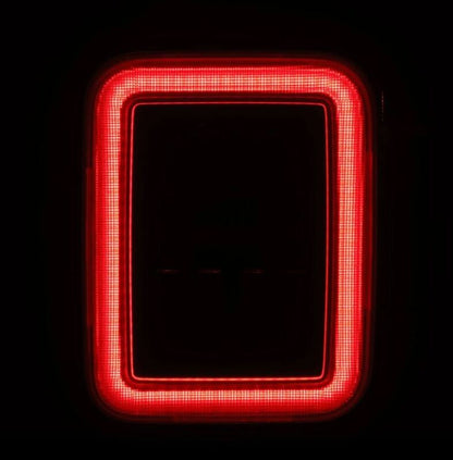 AlphaRex 19-24 Jeep Gladiator JT Nova-Series Prismatic LED Tail Lights - Alpha-Black - B2B Diesel & Gas Service