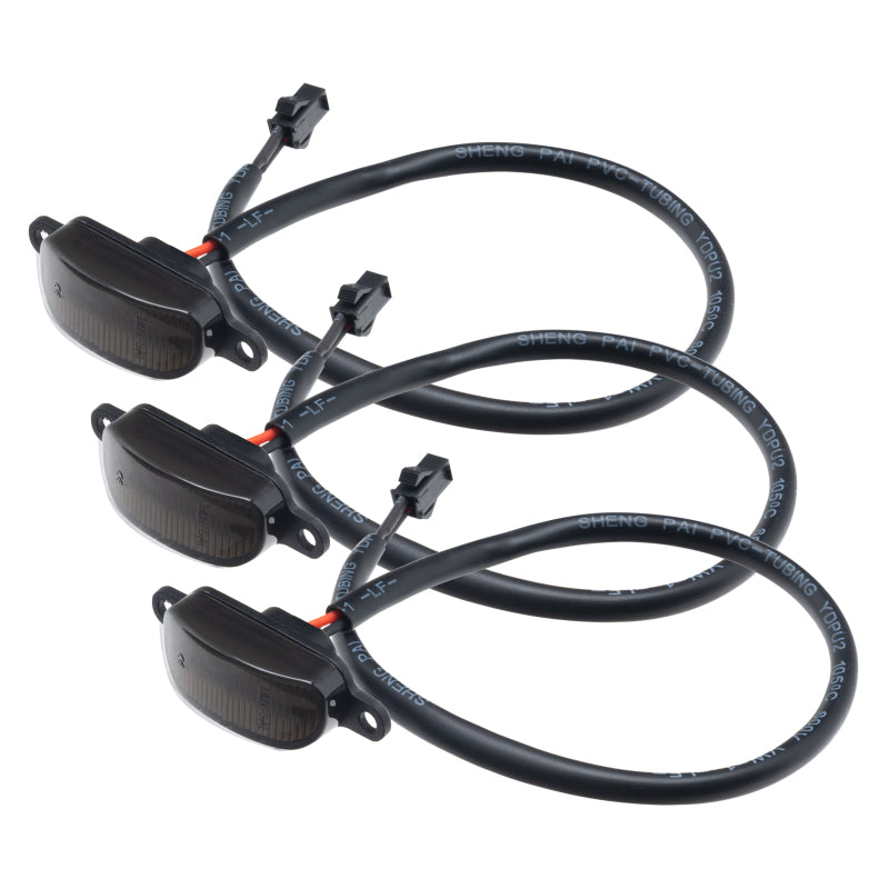 Oracle Universal Pre-Runner Style LED Grill Light Kit (New Style) - Amber w/Tinted Lens - B2B Diesel & Gas Service
