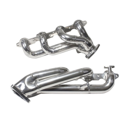 BBK 99-04 GM Truck SUV 4.8 5.3 Shorty Tuned Length Exhaust Headers - 1-3/4 Silver Ceramic - B2B Diesel & Gas Service