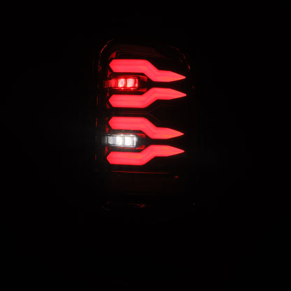 AlphaRex 94-01 Dodge Ram 1500/2500/3500 LUXX-Series LED Tail Lights - Alpha-Black - B2B Diesel & Gas Service