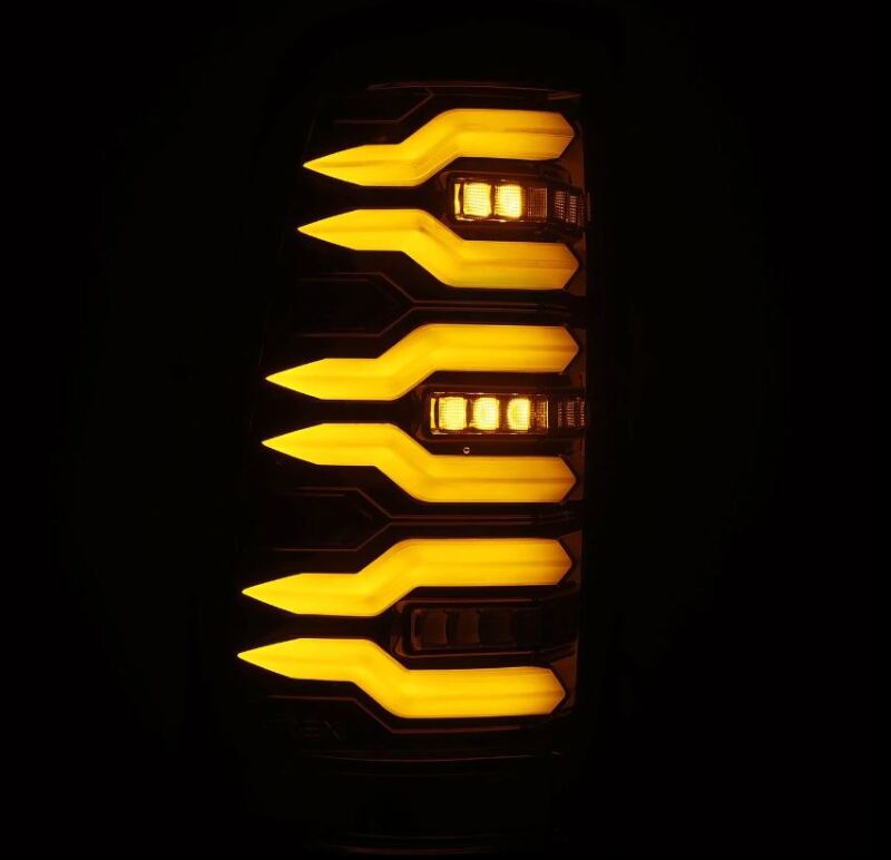 AlphaRex 99-06 Chevrolet Silverado/99-06 GMC Sierra LUXX-Series LED Tail Lights - Black - B2B Diesel & Gas Service