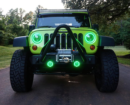 Oracle 7in High Powered LED Headlights - Black Bezel - Dynamic - Dynamic - B2B Diesel & Gas Service