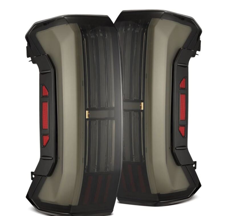 AlphaRex 22-24 Toyota Tundra NOVA-Series Prismatic LED Tail Lights - Alpha-Black - B2B Diesel & Gas Service