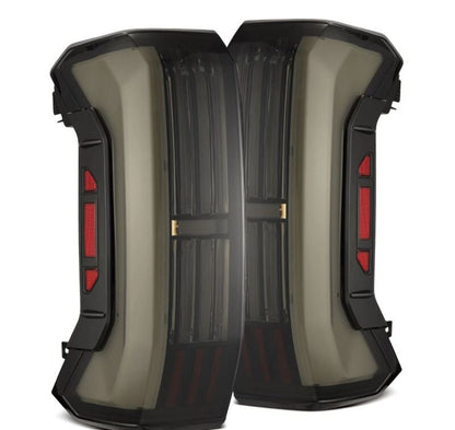 AlphaRex 22-24 Toyota Tundra NOVA-Series Prismatic LED Tail Lights - Alpha-Black - B2B Diesel & Gas Service