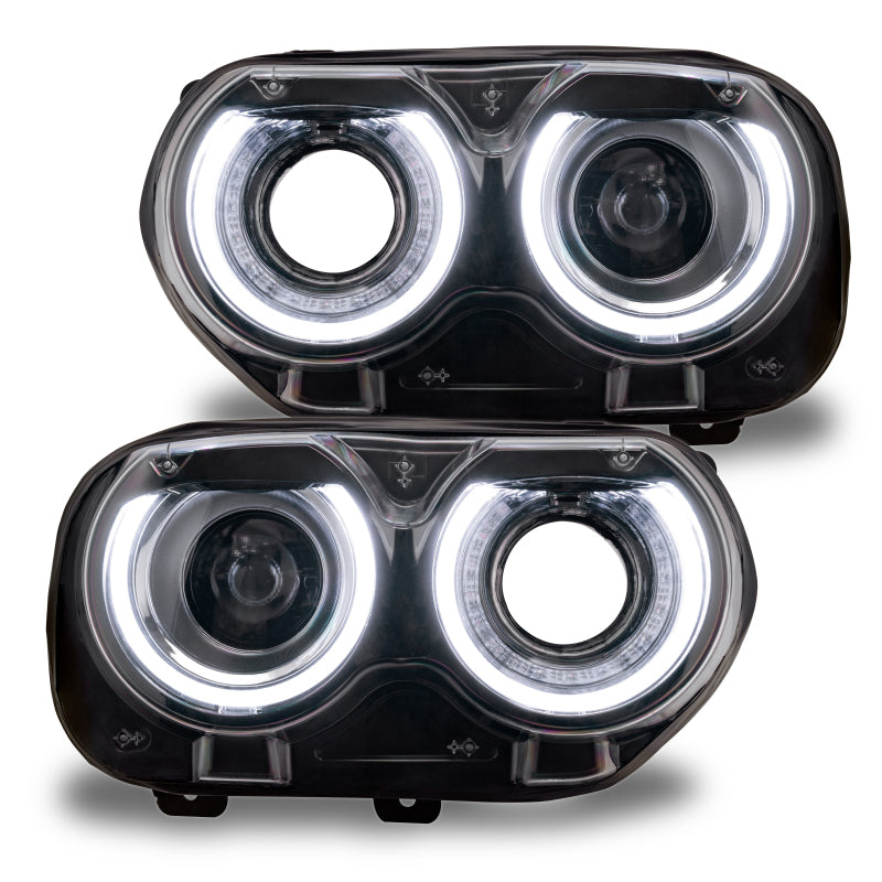 Oracle 15-21 Dodge Challenger RGB+W Headlight DRL Upgrade Kit - ColorSHIFT+W - B2B Diesel & Gas Service
