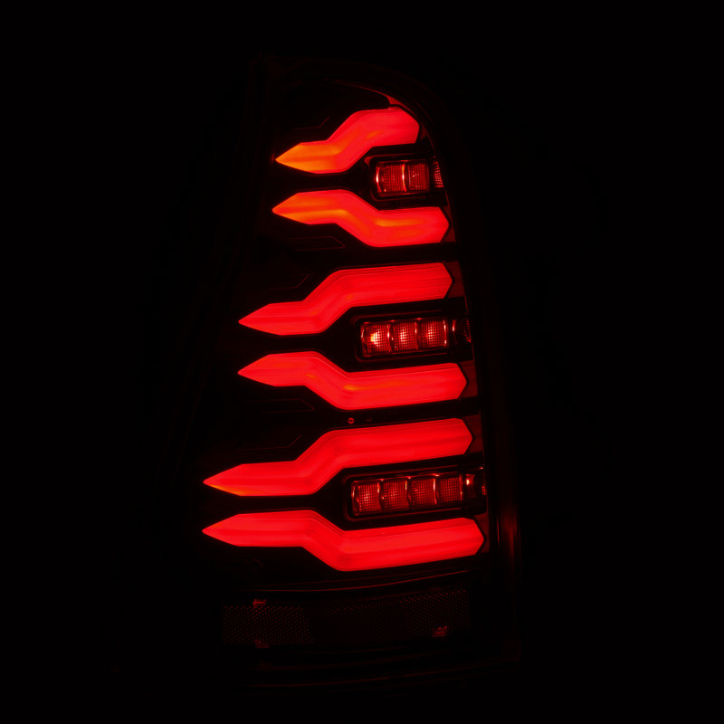 AlphaRex 03-09 Toyota 4Runner LUXX-Series LED Tail Lights- Black - B2B Diesel & Gas Service
