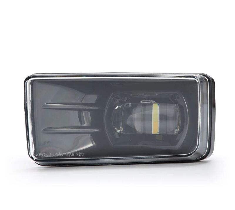 AlphaRex 07-13 Chevrolet Silverado/04-17 Tahoe DoubleTap Dual Color LED Proj Fog Lights - Wt/Ambr - B2B Diesel & Gas Service