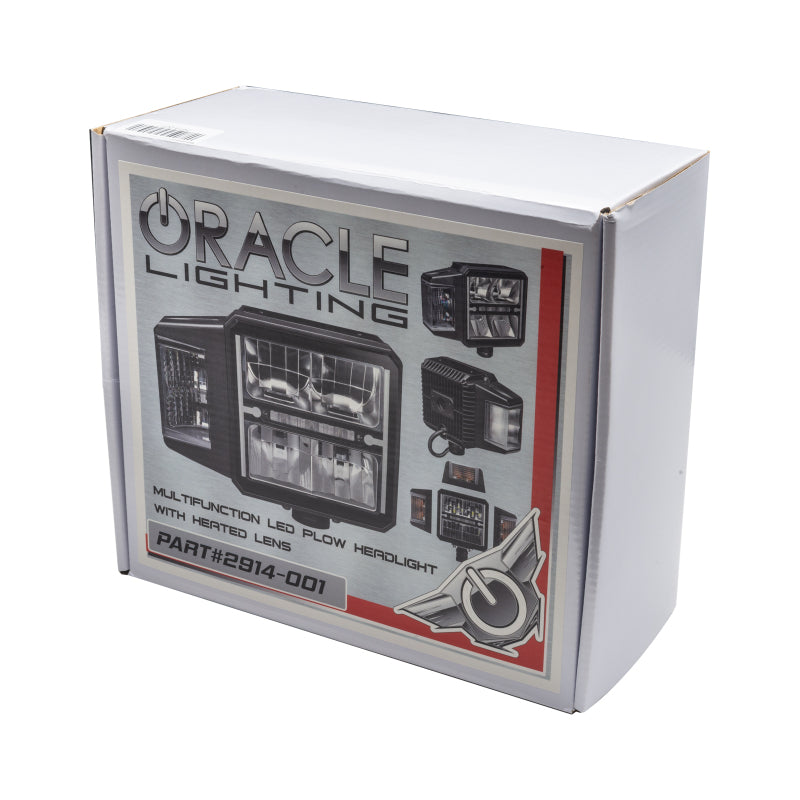 Oracle Lighting Multifunction LED Plow Headlight with Heated Lens 5700K - B2B Diesel & Gas Service