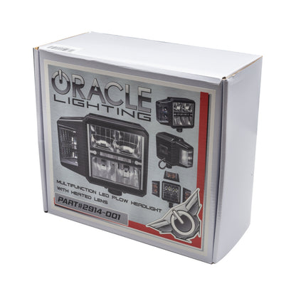 Oracle Lighting Multifunction LED Plow Headlight with Heated Lens 5700K - B2B Diesel & Gas Service