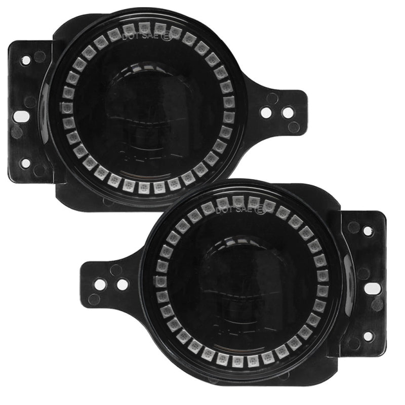 Oracle Jeep Wrangler JL/JT Sport High Performance W LED Fog Lights - w/o Controller - B2B Diesel & Gas Service