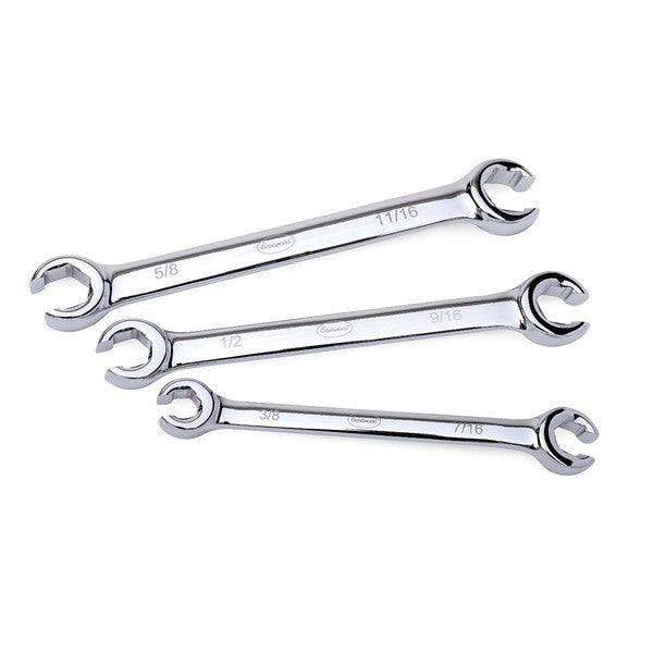 Eastwood 3 Piece SAE Flare Nut Wrench Set 