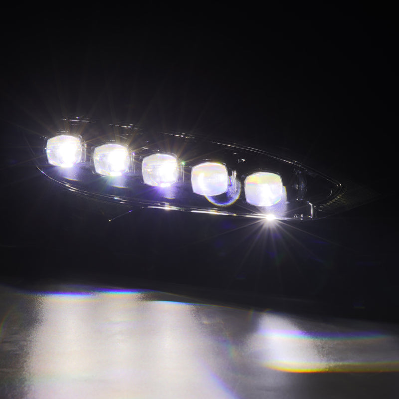 AlphaRex 12-21 Tesla Model S NOVA LED Proj Headlights Alpha-Black w/Actv Light & Seq.Sig / SB DRL - B2B Diesel & Gas Service