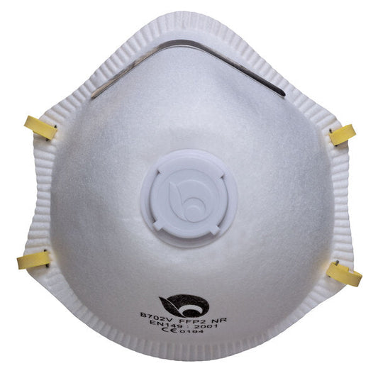 Rockwood Valved Dust Mask 10 Pack 