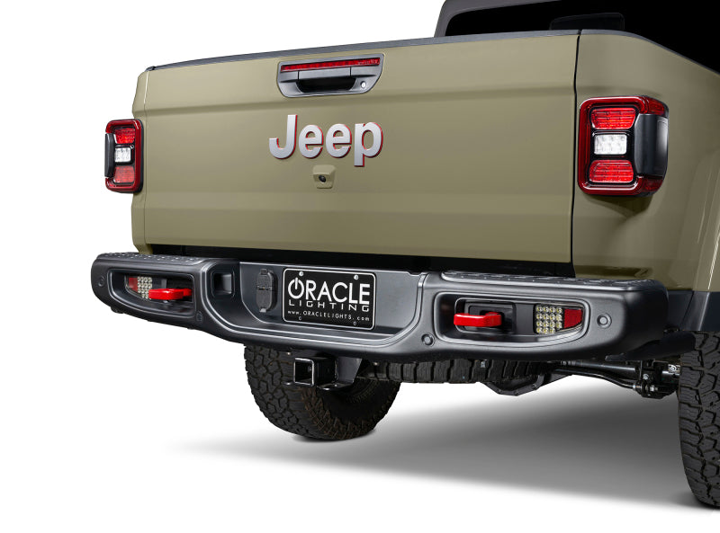 Oracle Rear Bumper LED Reverse Lights for Jeep Gladiator JT - 6000K - B2B Diesel & Gas Service