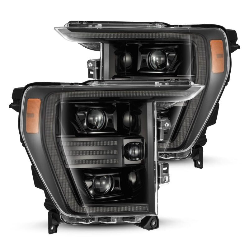 AlphaRex 21-22 Ford F150 PRO-Series Projector headlights Alpha-Black w/Activ Light/Seq Signal - B2B Diesel & Gas Service