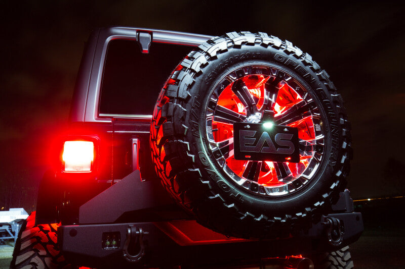 Oracle LED Illuminated Wheel Ring 3rd Brake Light - Red - B2B Diesel & Gas Service