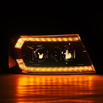 AlphaRex 04-08 Ford F150 Chrome LUXX Series Projector headlights - B2B Diesel & Gas Service
