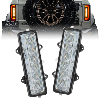 Oracle Lighting 21-23 Ford Bronco Dual Function Reverse LED Flush Taillight - Amber/Wht - B2B Diesel & Gas Service