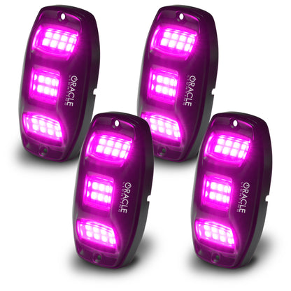 Oracle Underbody RGB+W Wheel Well Rock Light Kit - 4 PCS - ColorSHIFT - B2B Diesel & Gas Service
