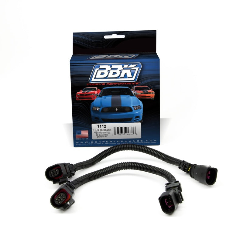 BBK 11-14 Mustang GT Front O2 Sensor Wire Harness Extensions 12 (pair) - B2B Diesel & Gas Service