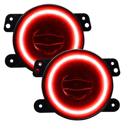 Oracle Jeep Wrangler JK/JL/JT High Performance W LED Fog Lights - ColorSHIFT - Dynamic - B2B Diesel & Gas Service